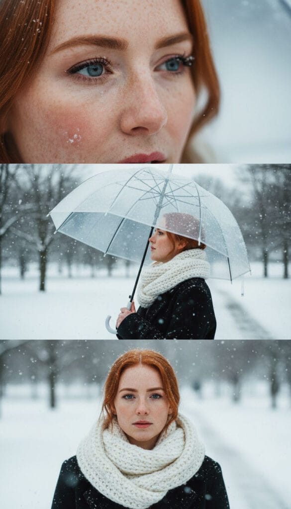 Zimowe zdjęcia AI - nowy trend na Instagramie