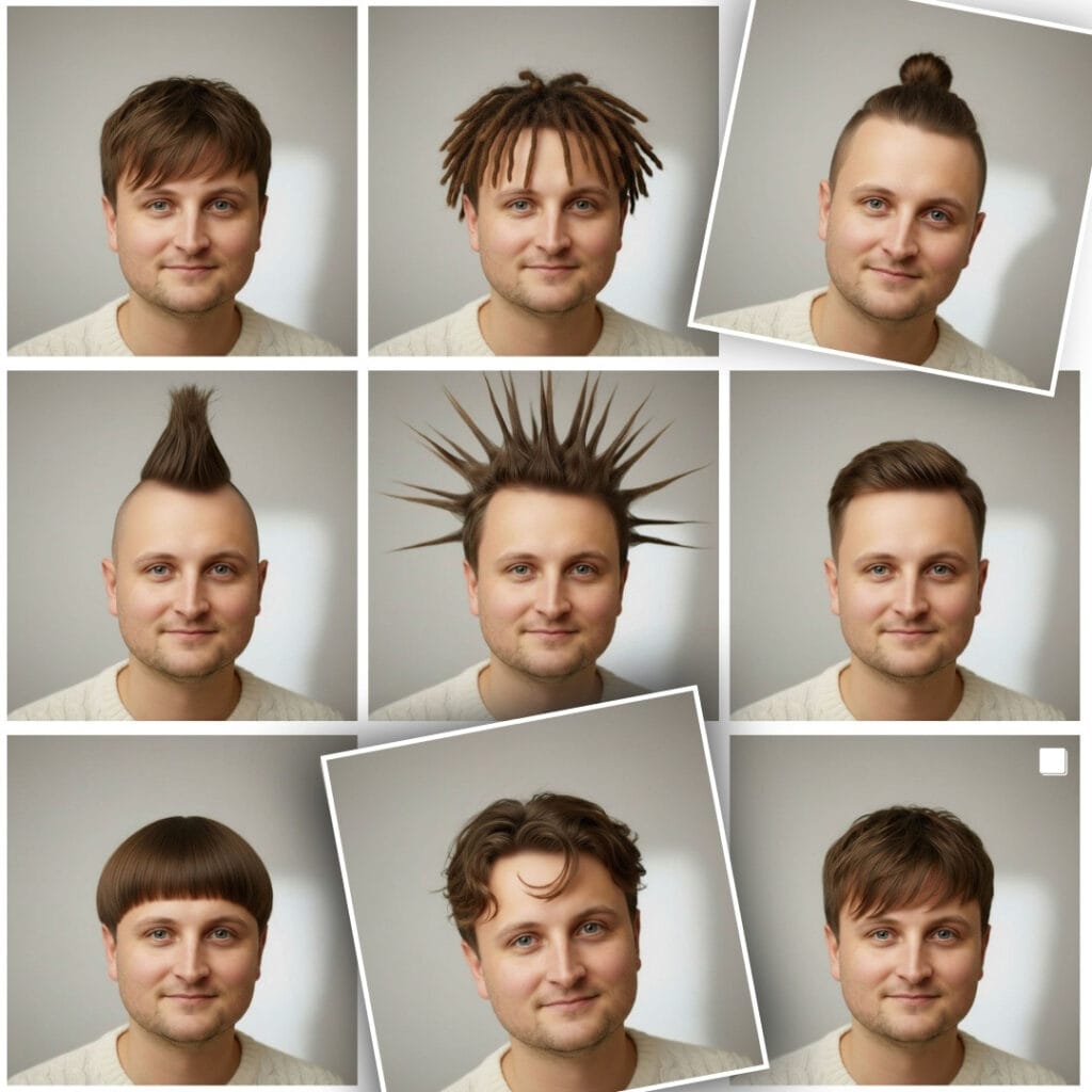 100 fryzur męskich – nowość w PixiFixi