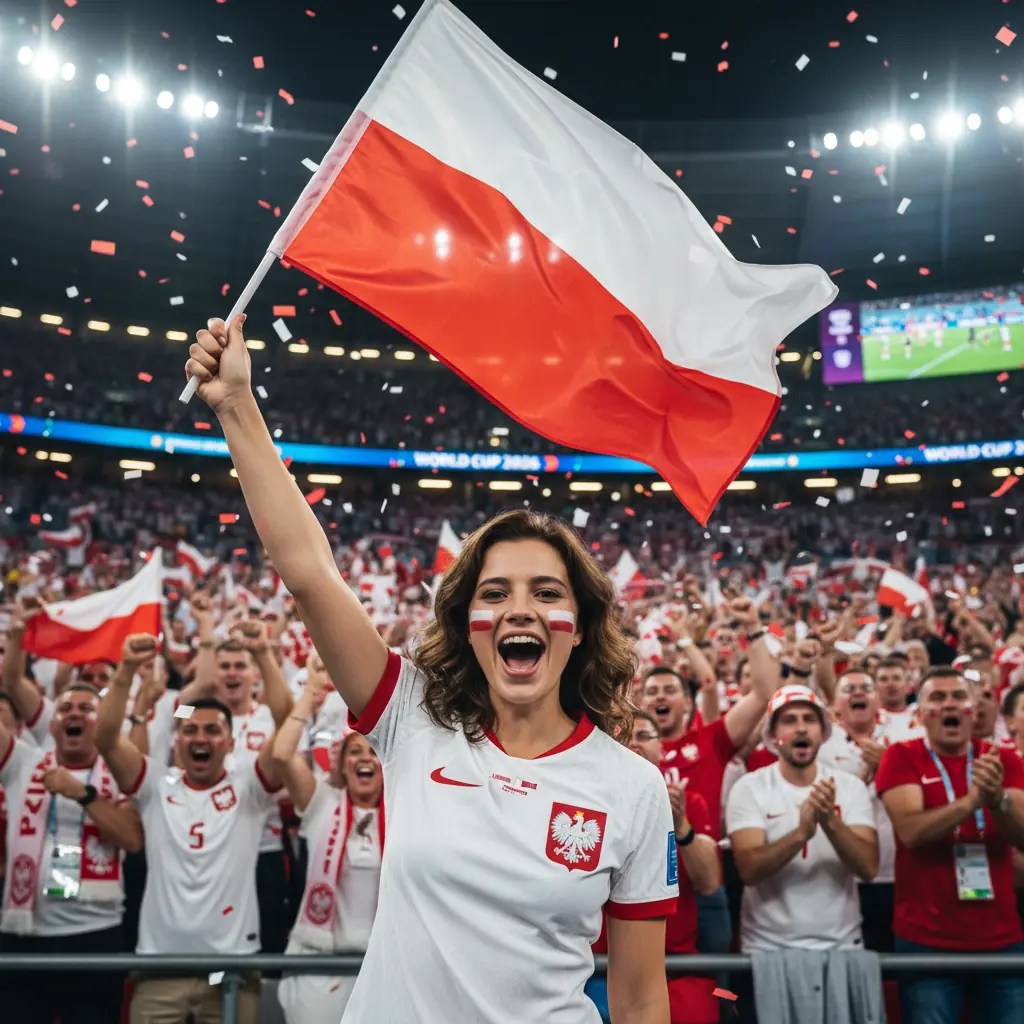 Zdjęcie jako piłkarz na Mundial 2026 — zrób sesję AI (30 stylów)